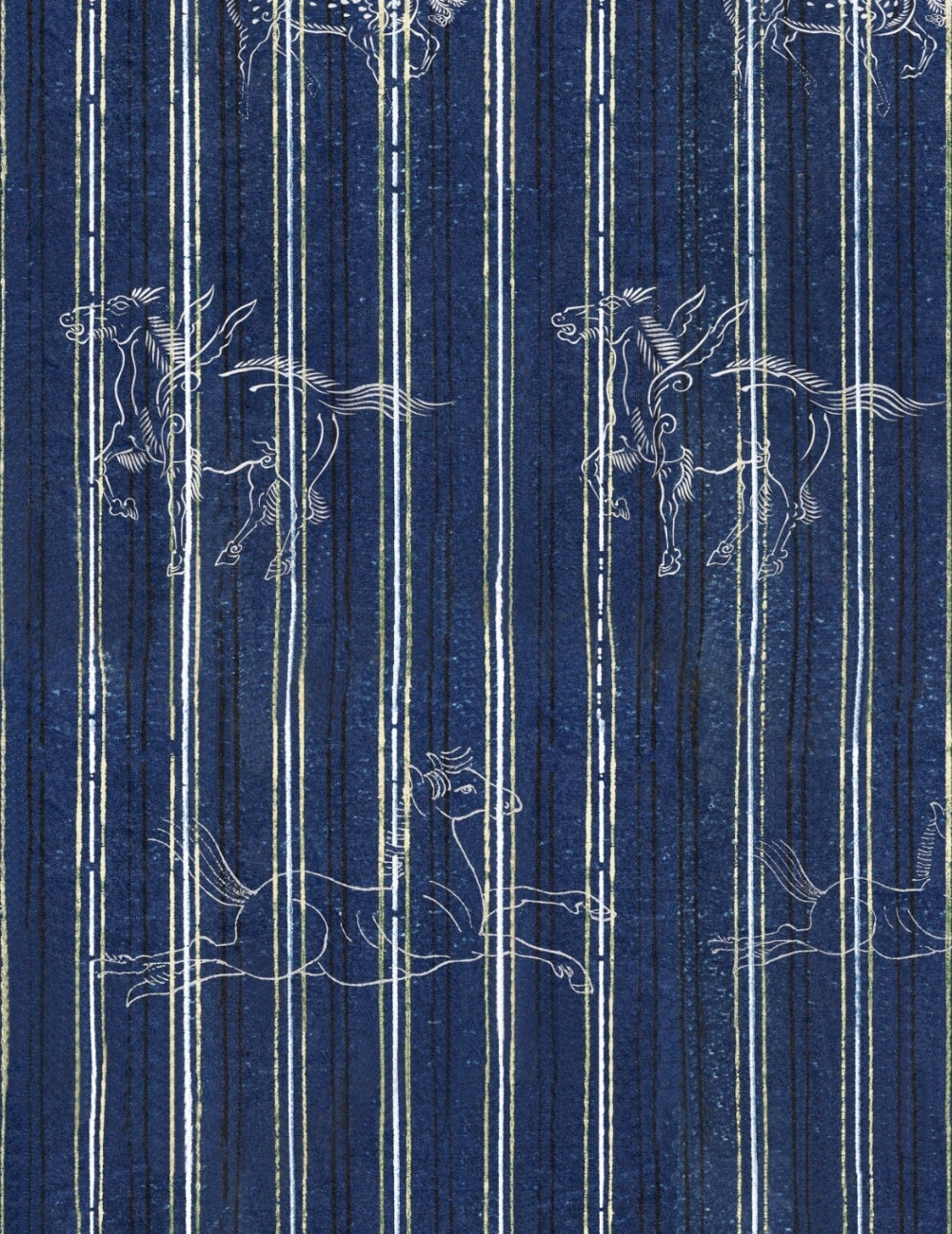 Wandtapete A Fable Indigo