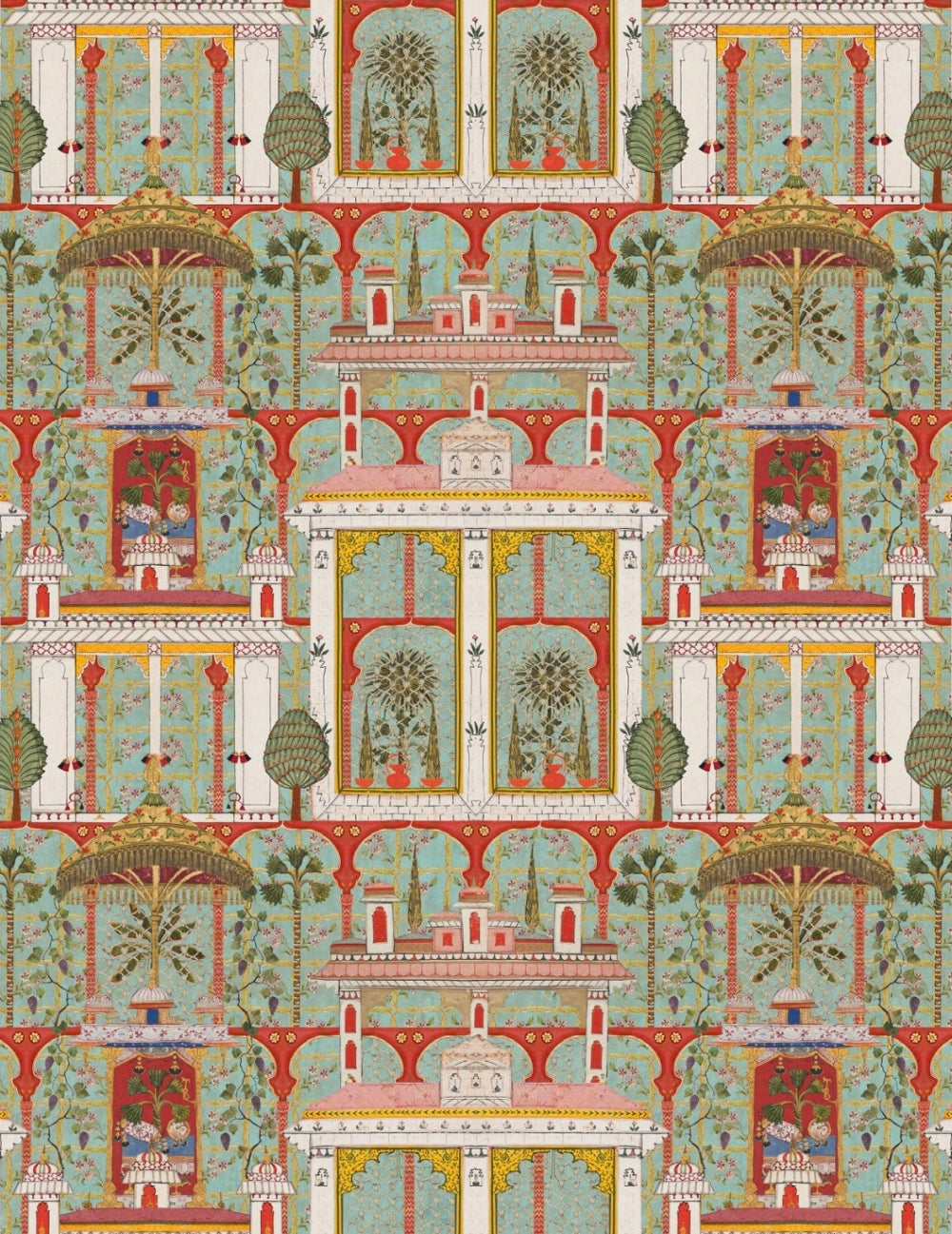 Wandtapete Majorelle Garden Agate