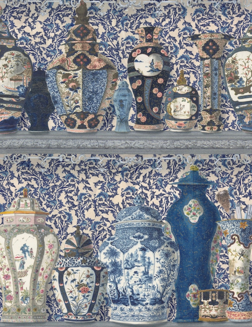 Wandtapete Ceramic Wonders