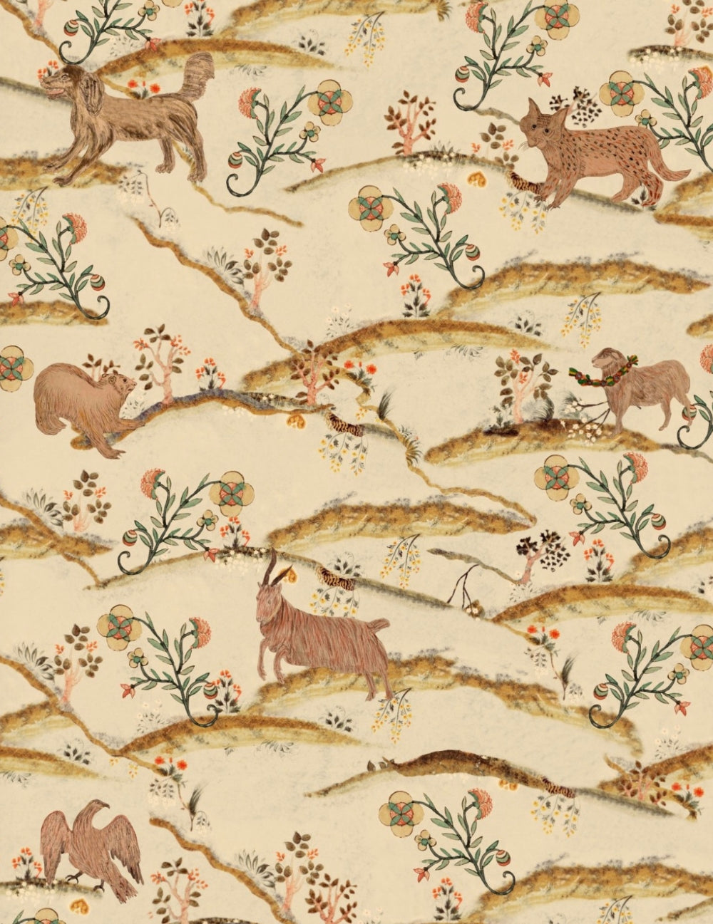 Wandtapete Countryside