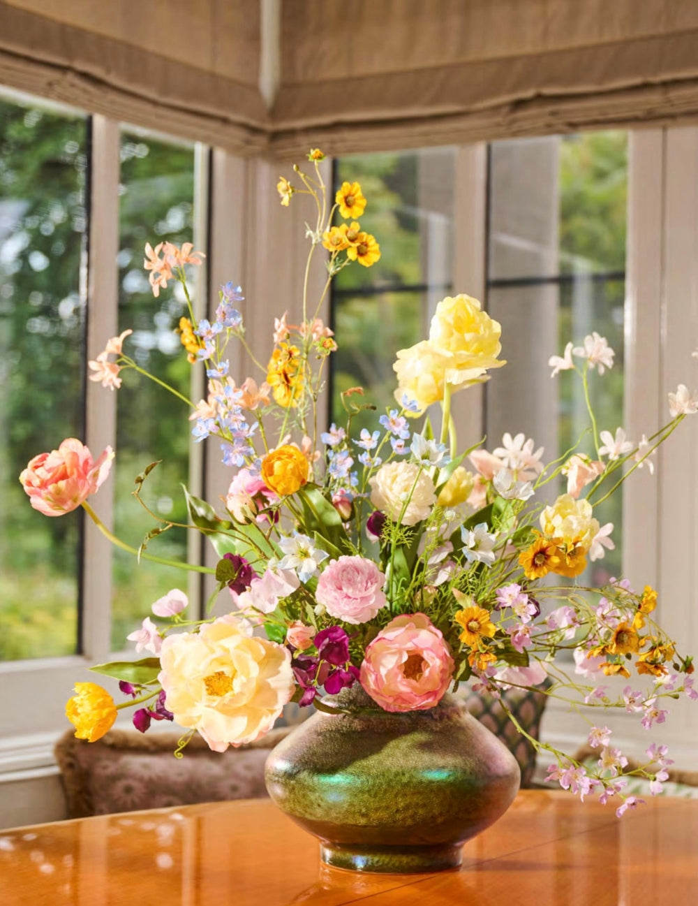 Individueller Kunstblumen-Strauß