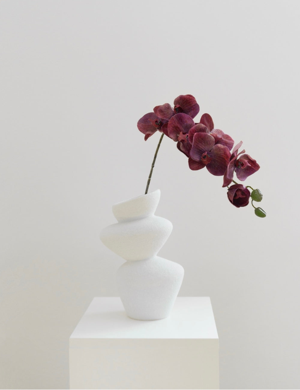 Kunstblume Orchidee Fuchsia