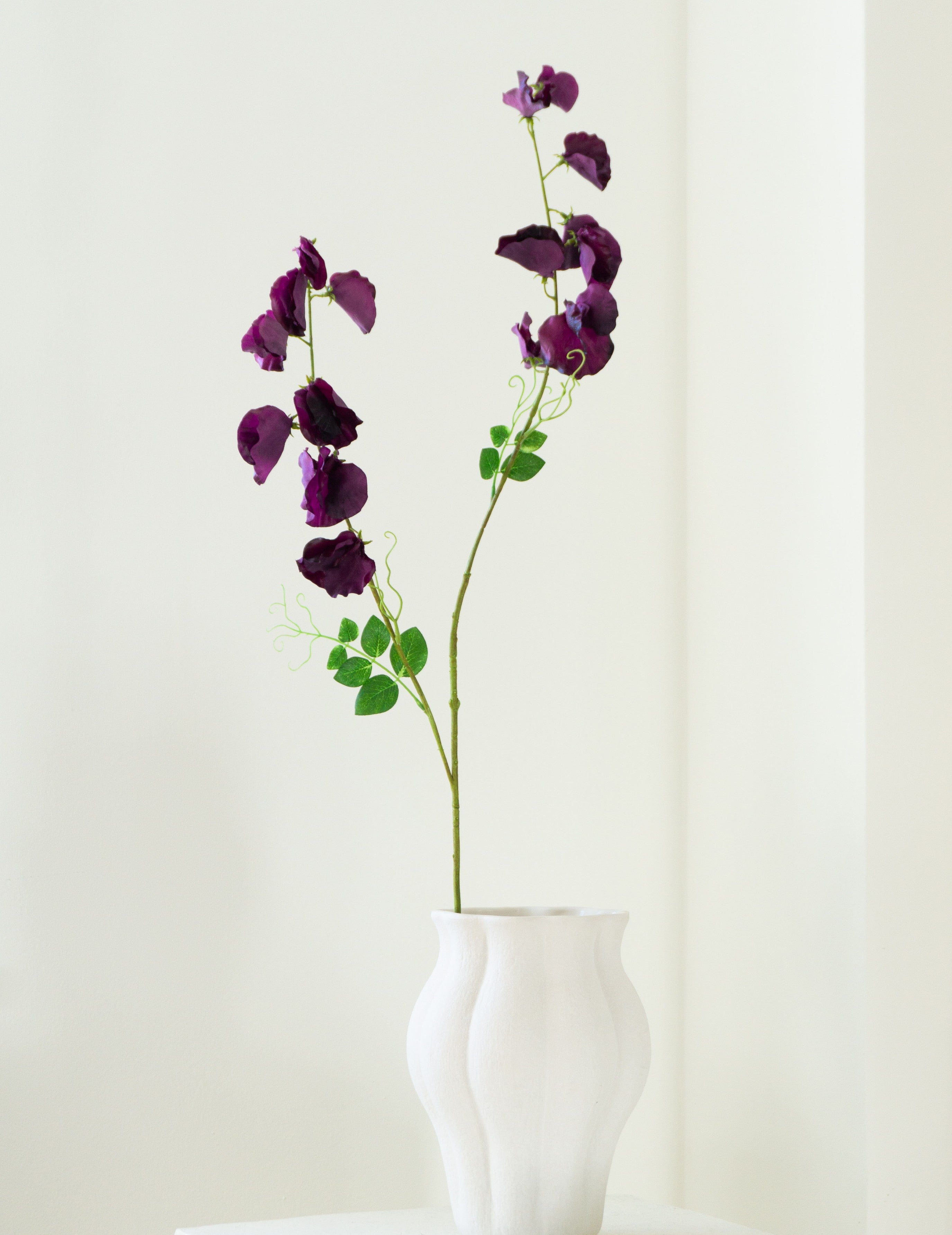 Kunstblume Wicken 'Real Touch' Violett