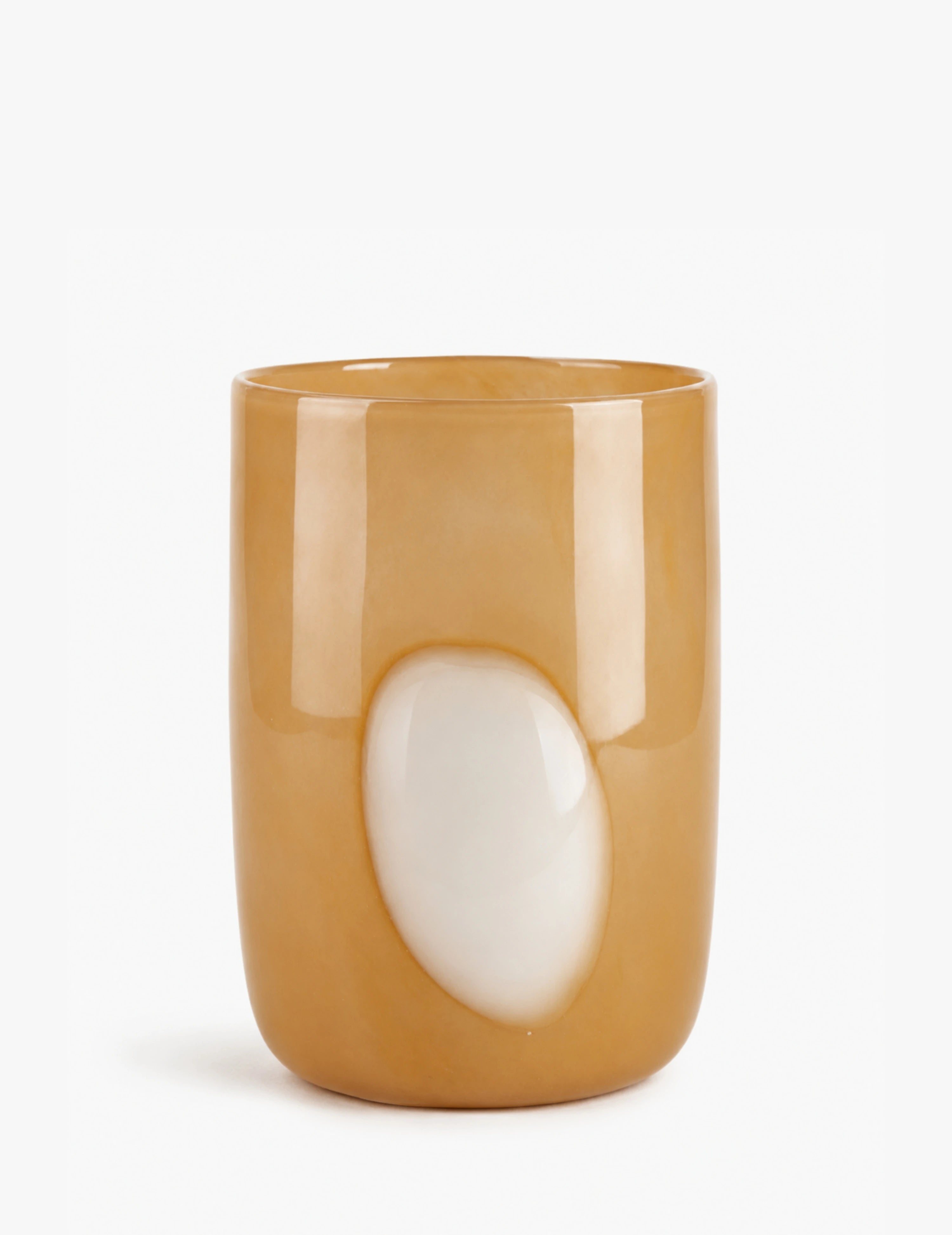 Deko-Vase Glas Orange