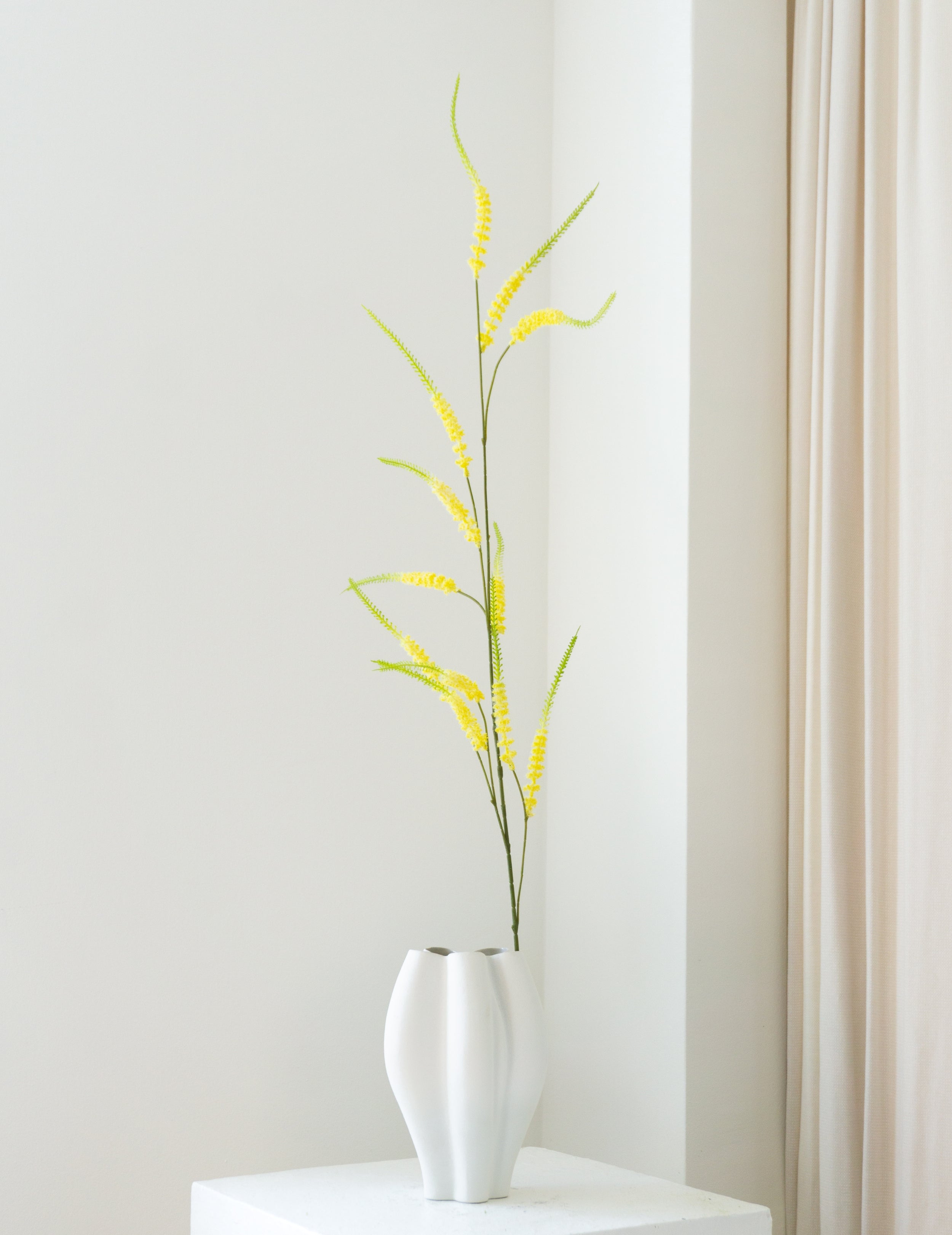 Kunstblume Spierstrauch Gelb