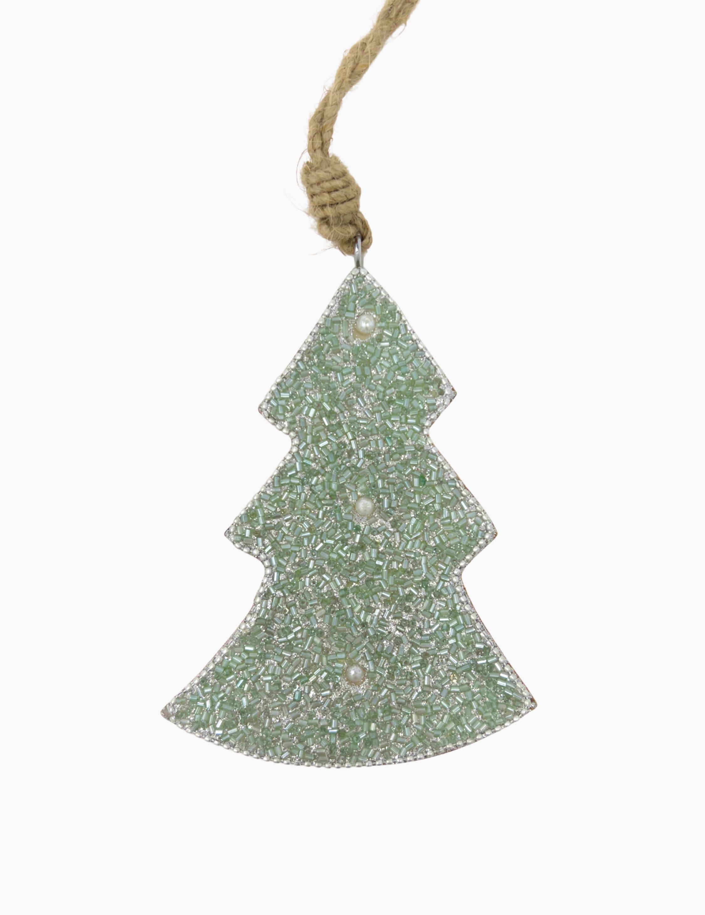 Christmas decoration Christmas tree made of wood green