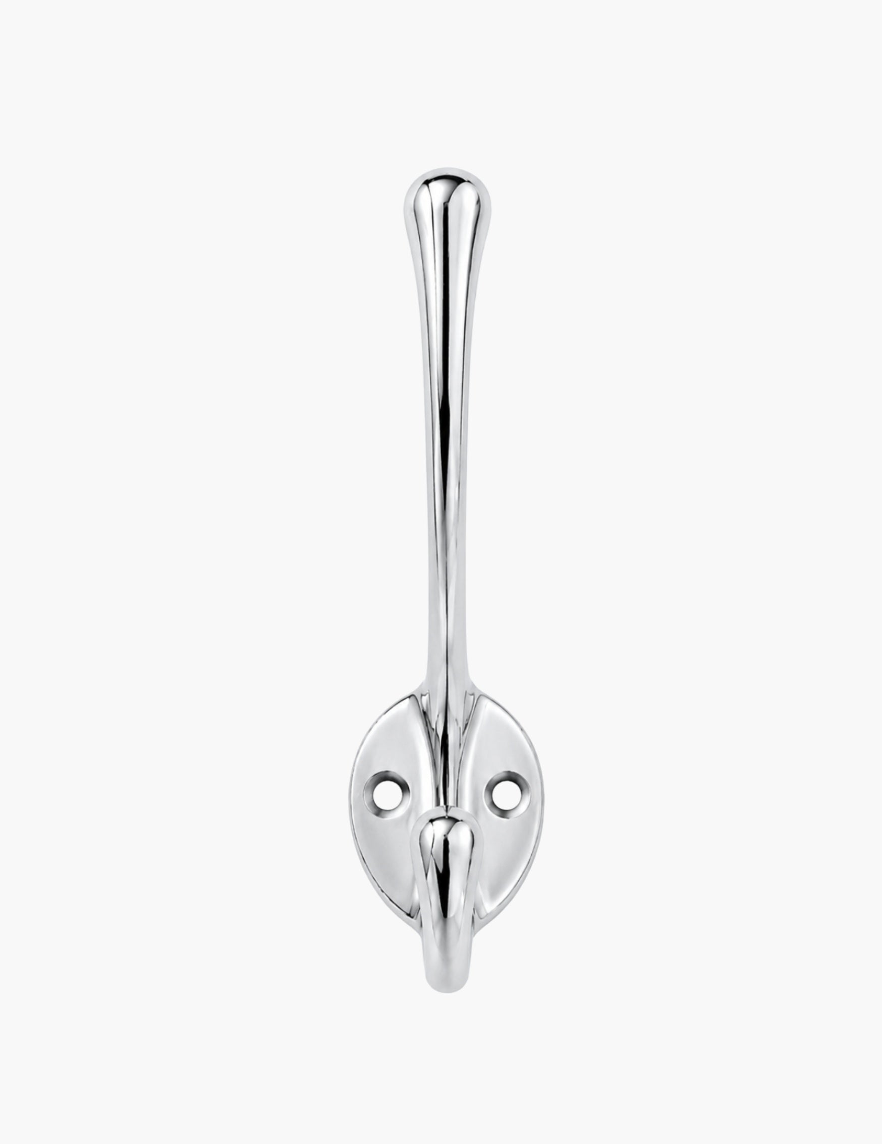 Silberner Wandhaken Glänzend