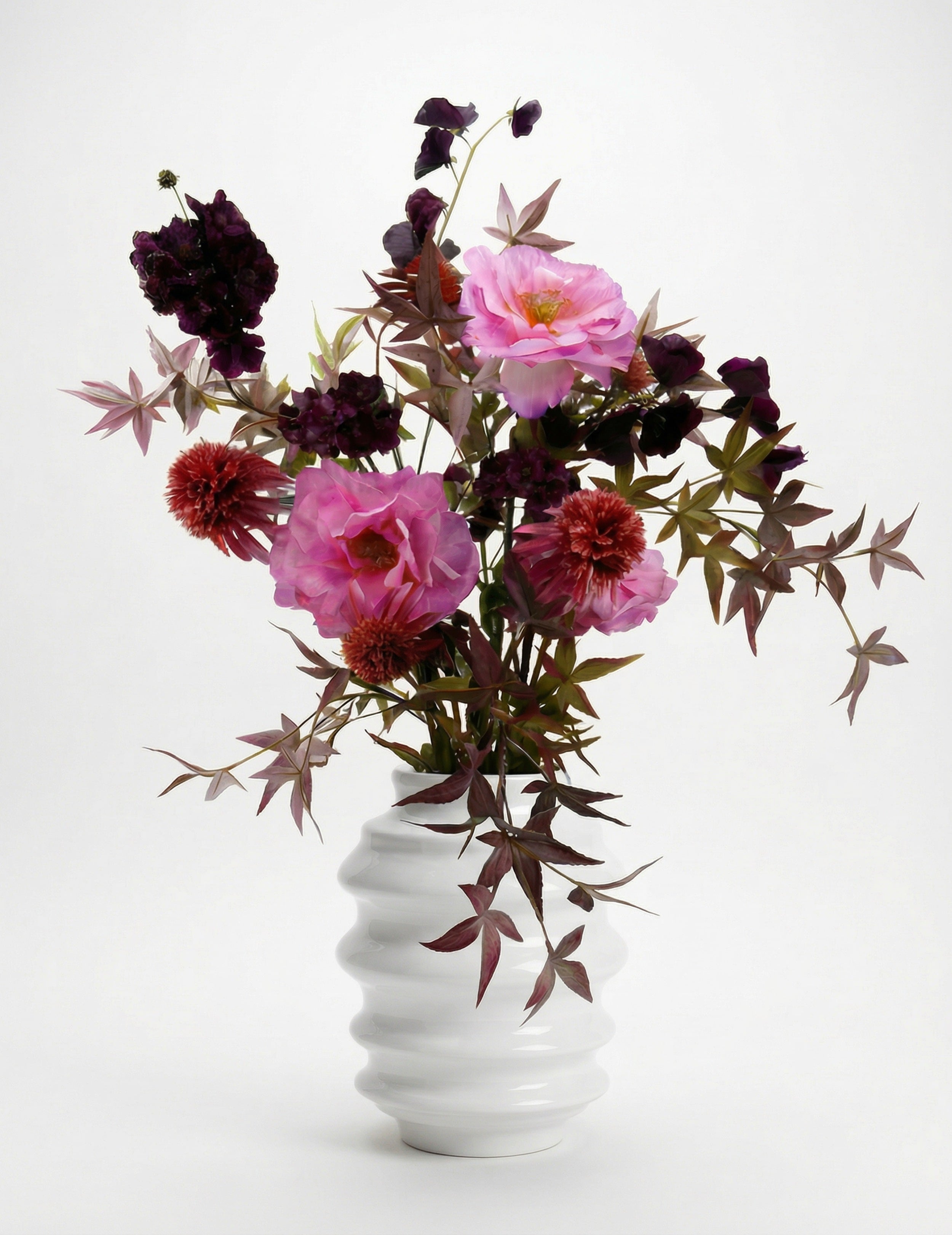 Kunstblumen-Strauß Violet Symphony