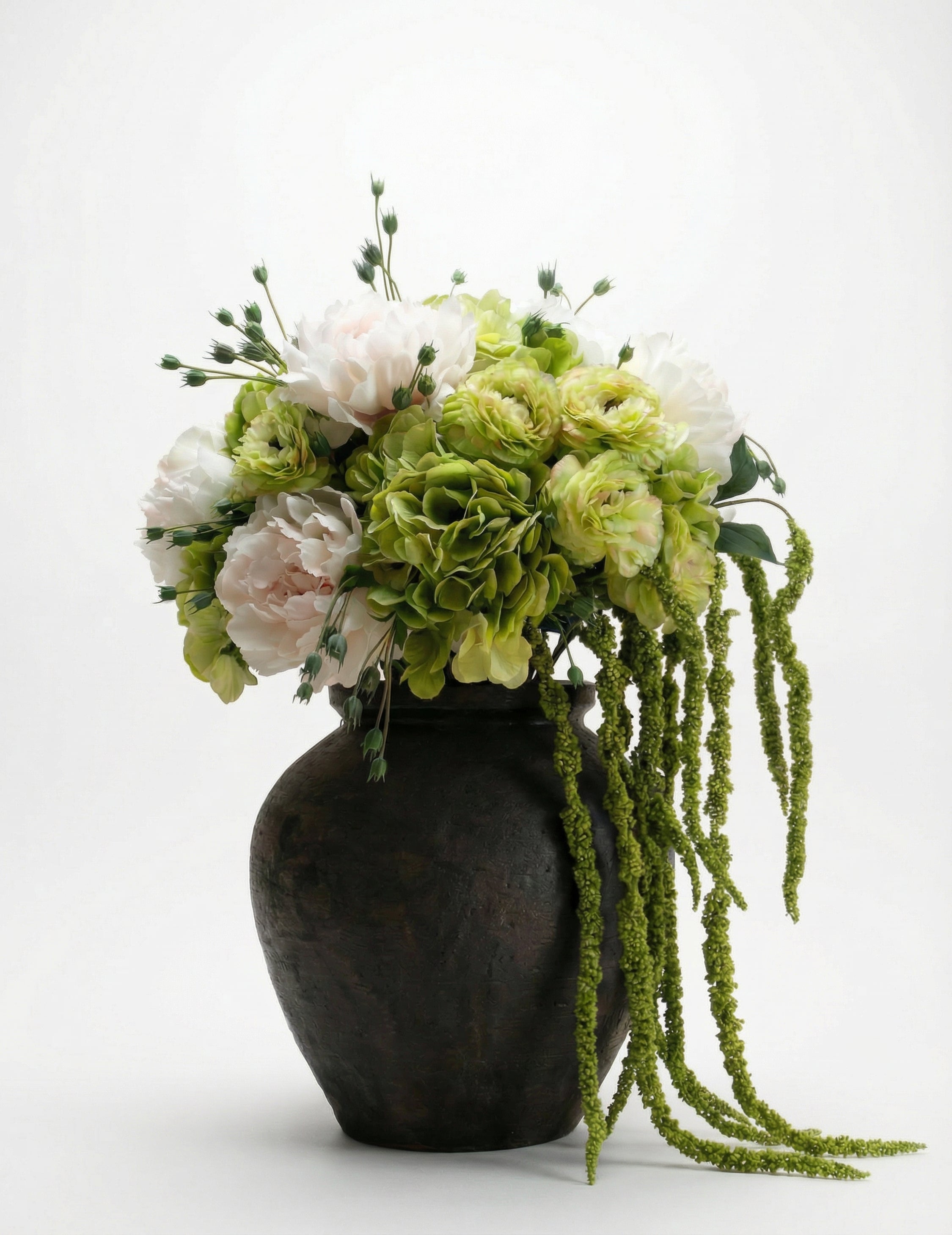 Kunstblumen-Strauß Moss & Blush