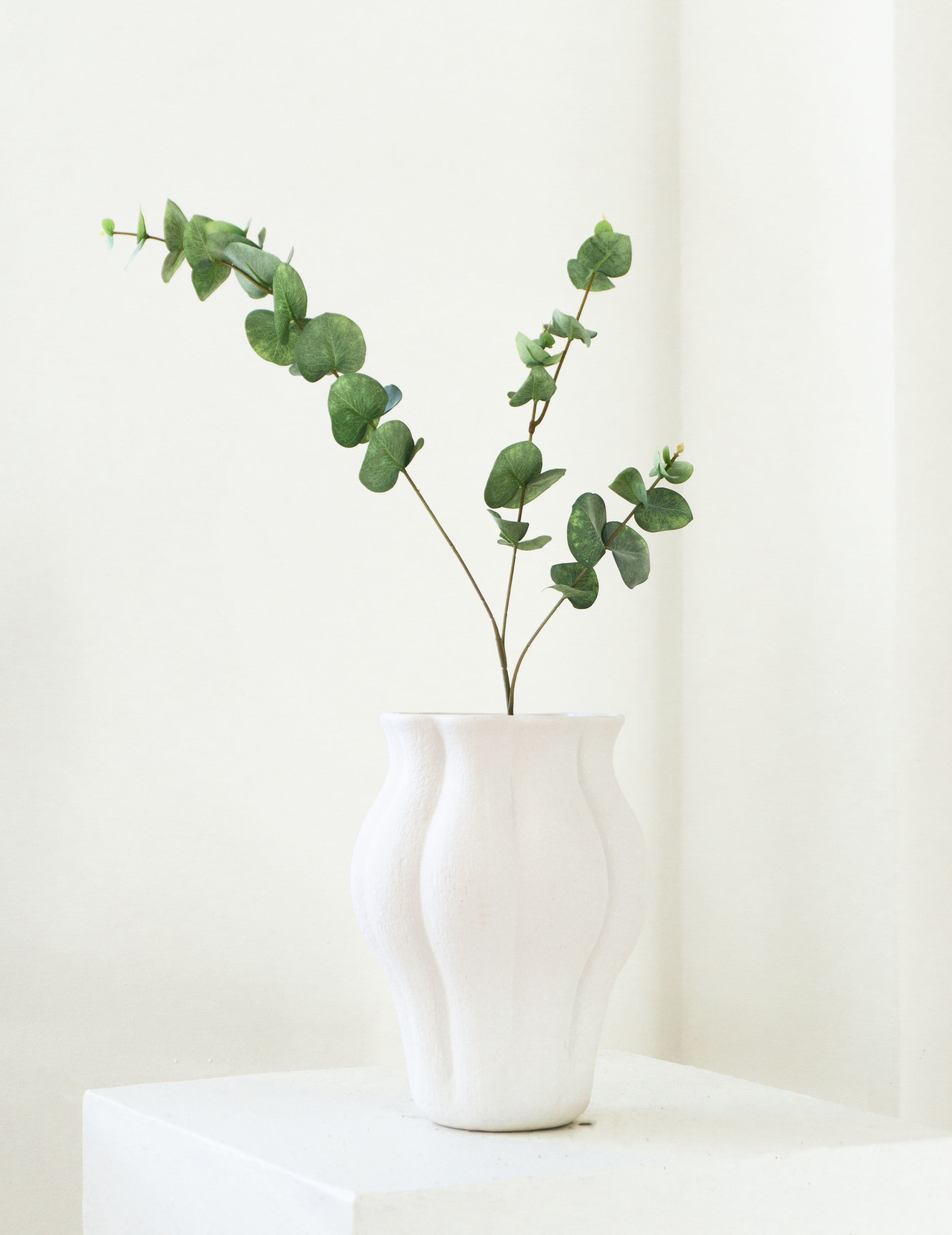 Kunstblume Eukalyptus Silbergrün