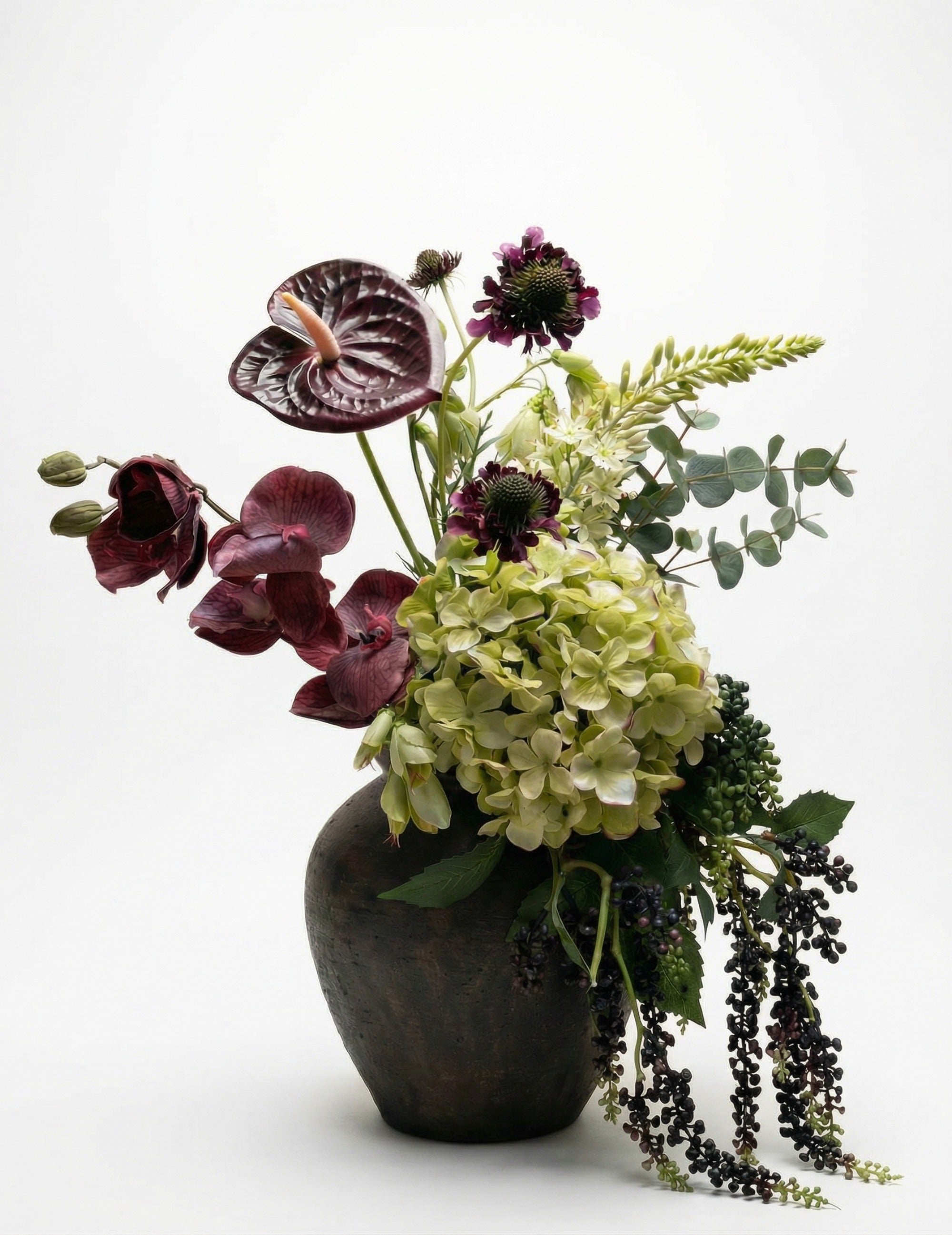 Kunstblumen-Strauß Midnight Botanica