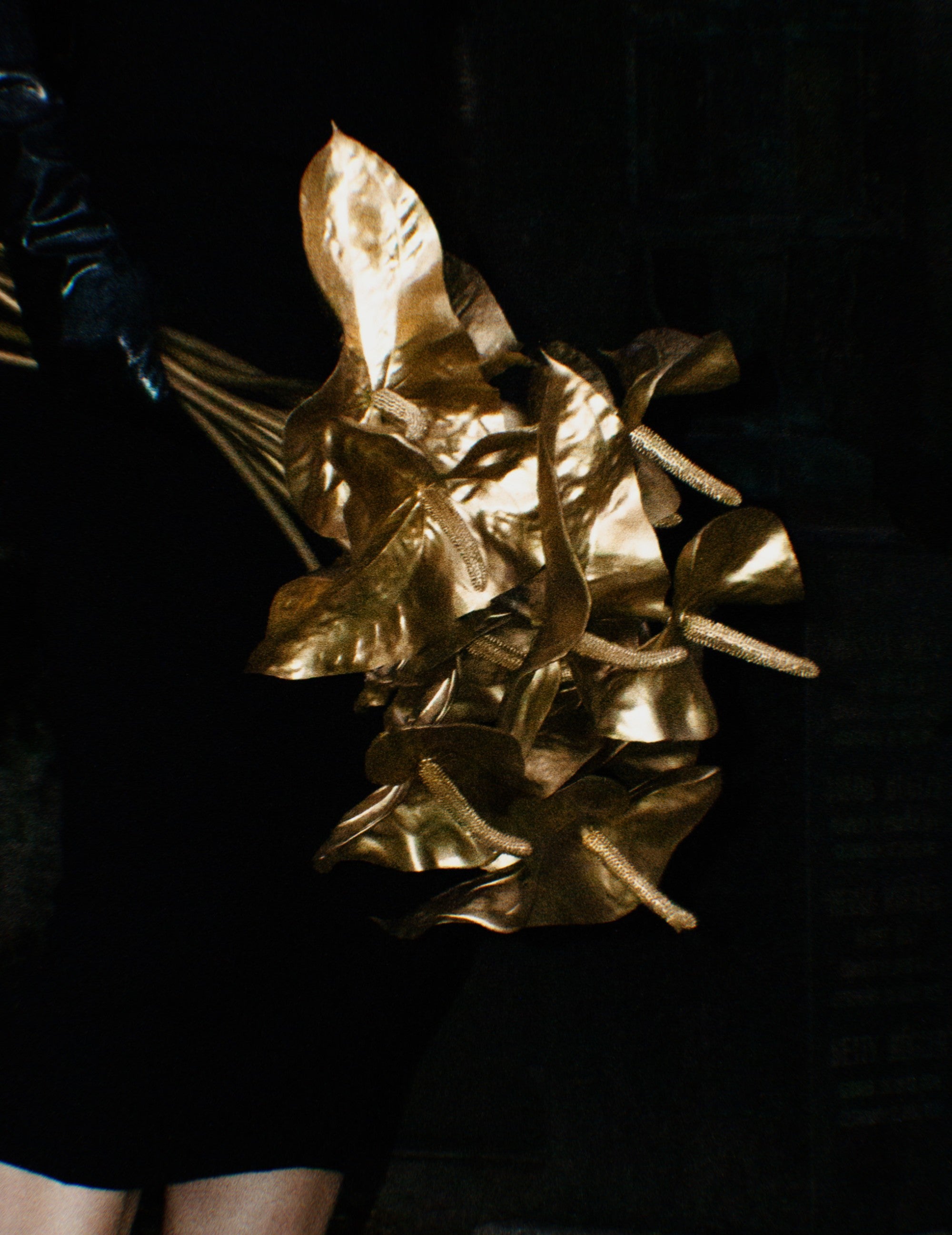 Umělý květ plameňáka zlatý