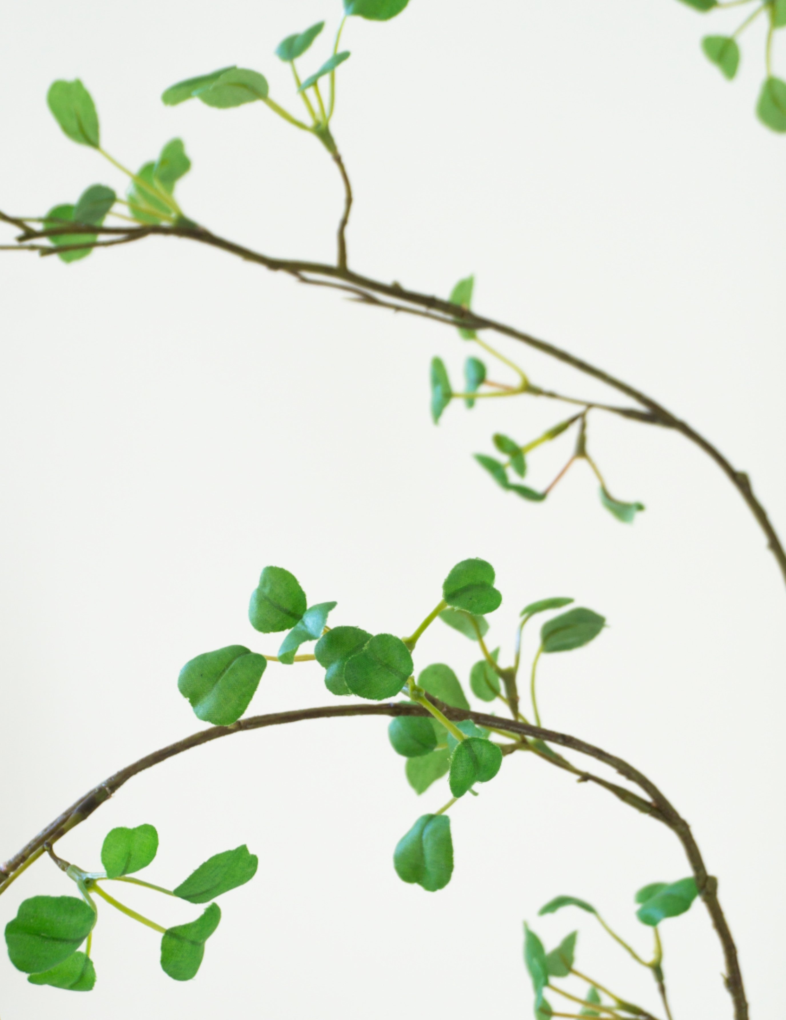 Kunstblume Laubzweig Grün