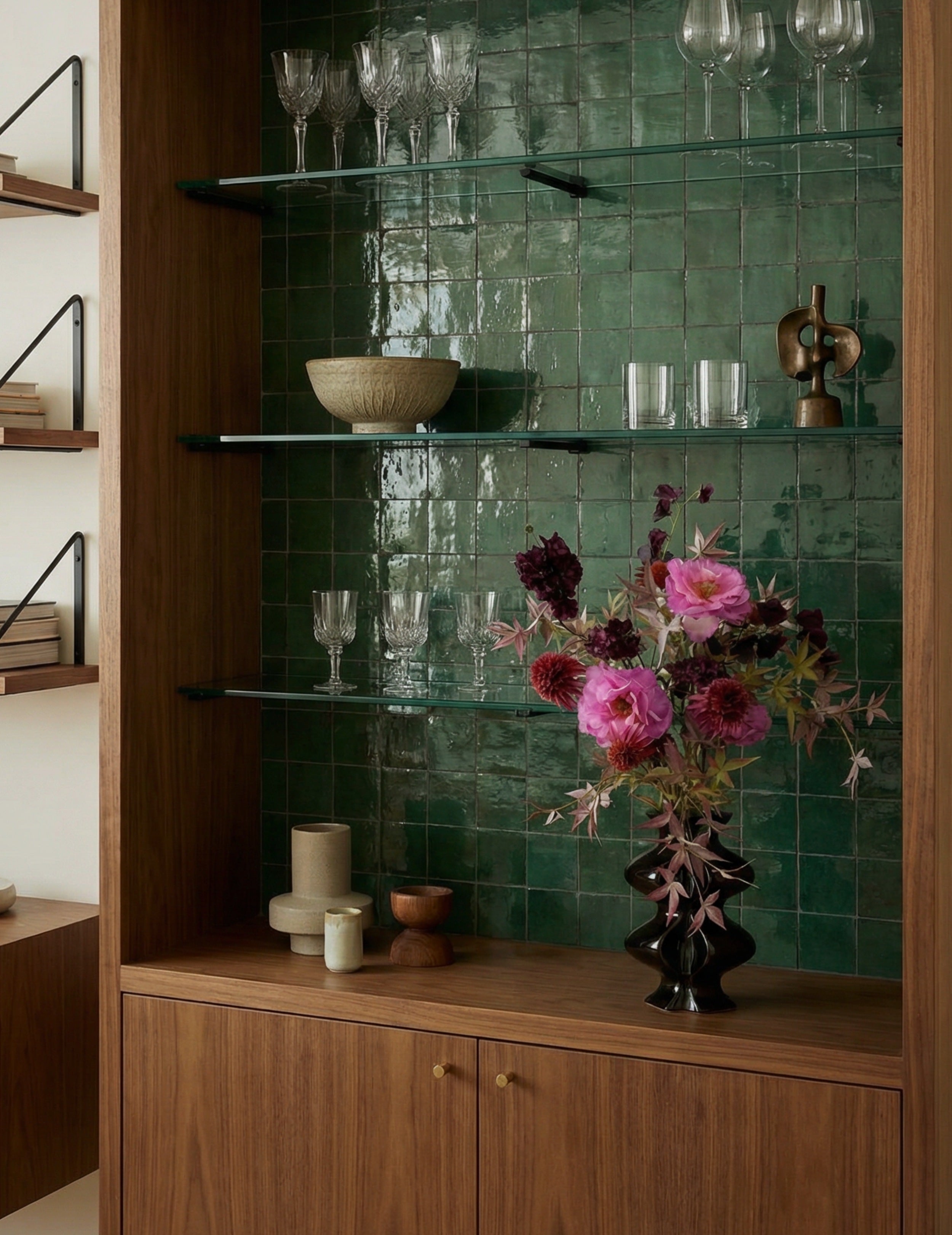 Kunstblumen-Strauß Violet Symphony