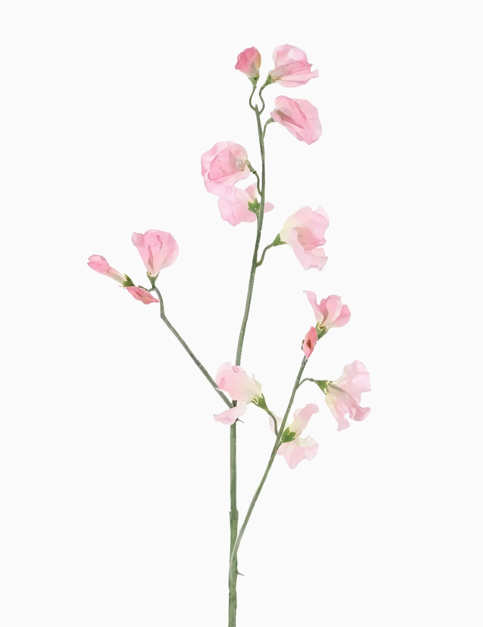 Artificial flower sweet peas pink