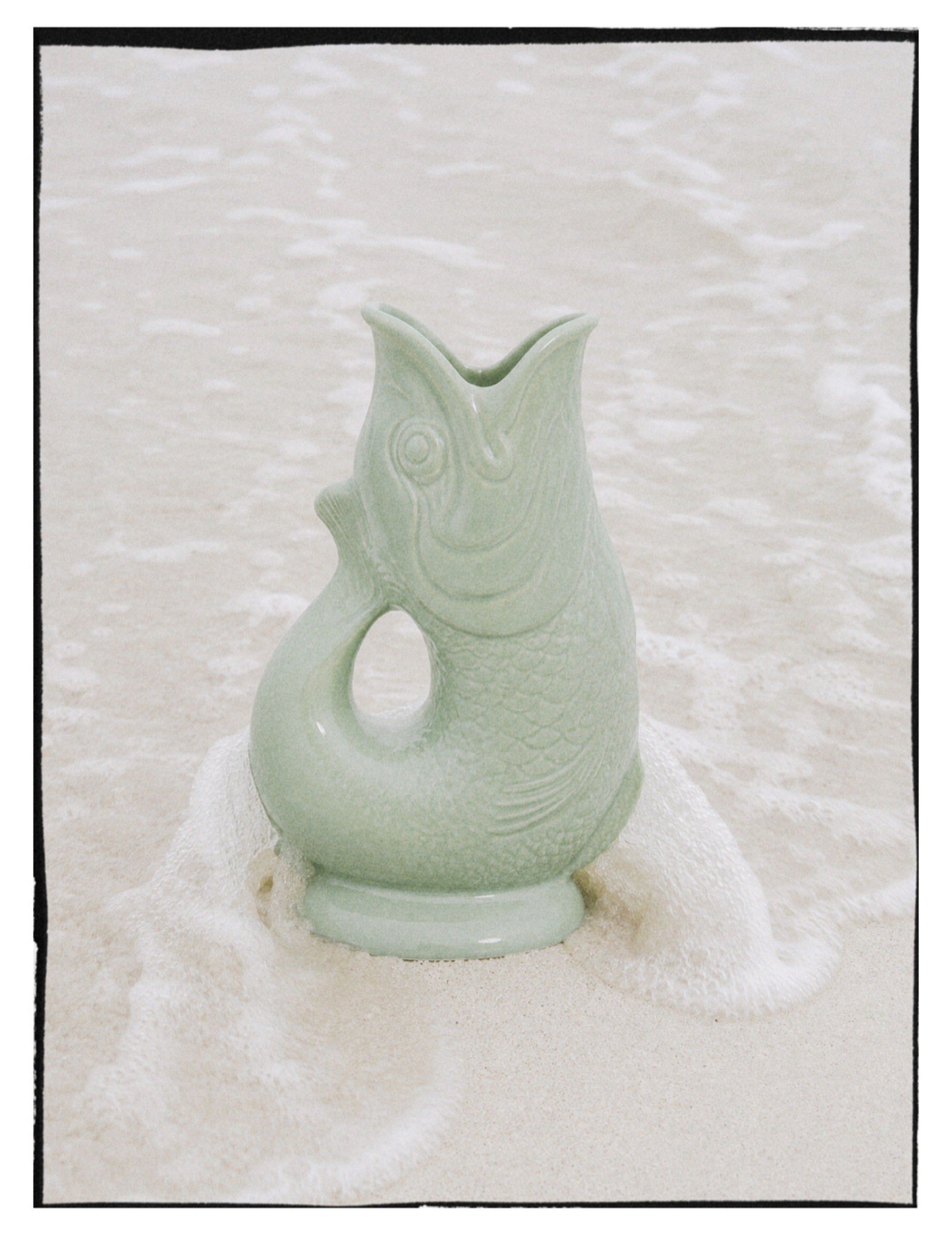 Gluckigluck Wasserkaraffe Salbeigrün