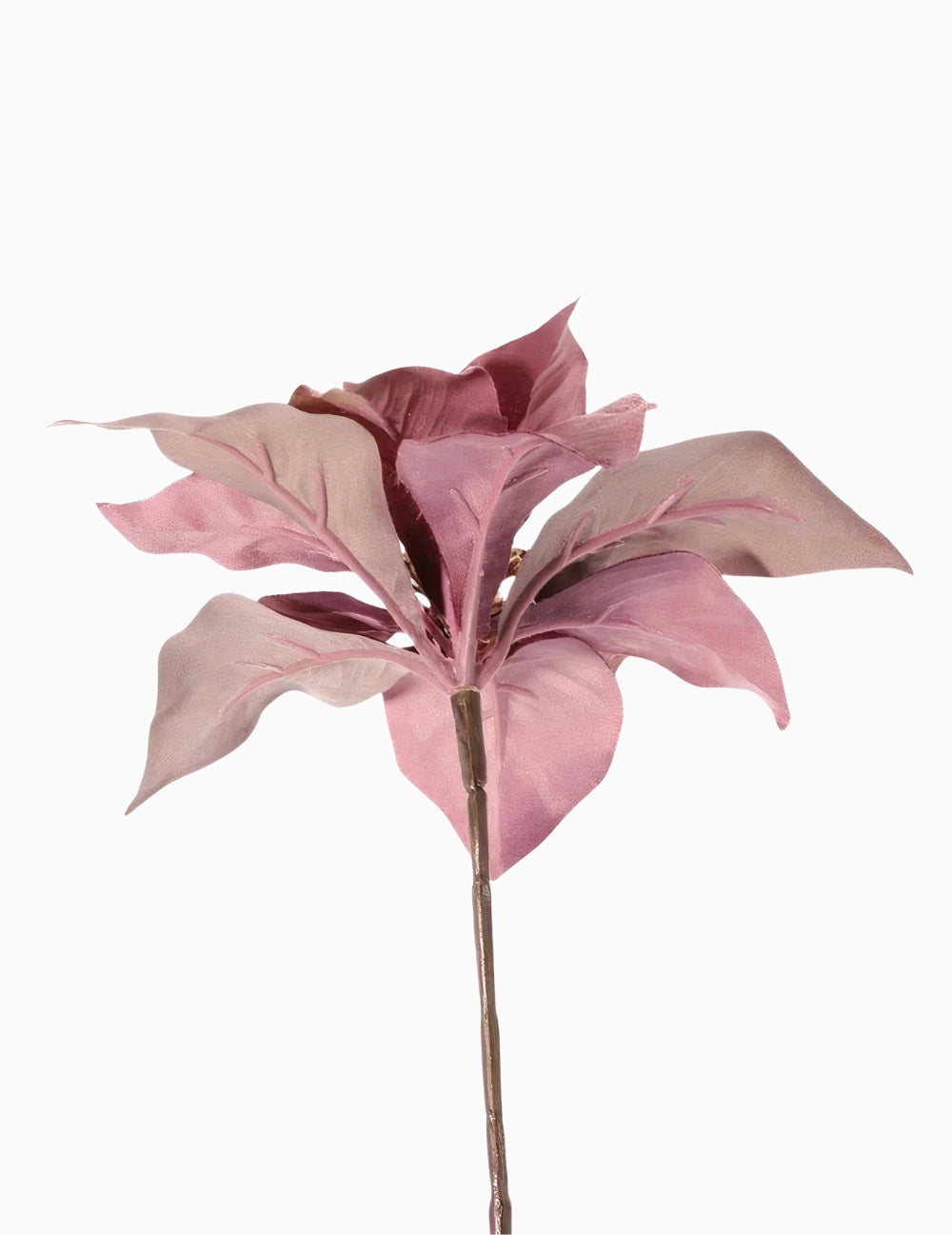 Kunstblume Weihnachtsstern Magenta