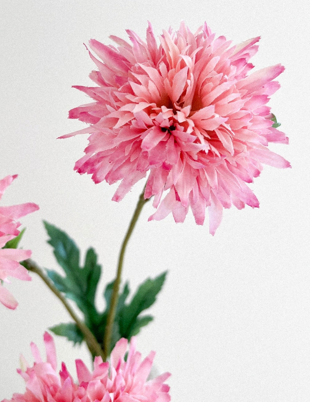 Kunstblume Chrysantheme Rosa