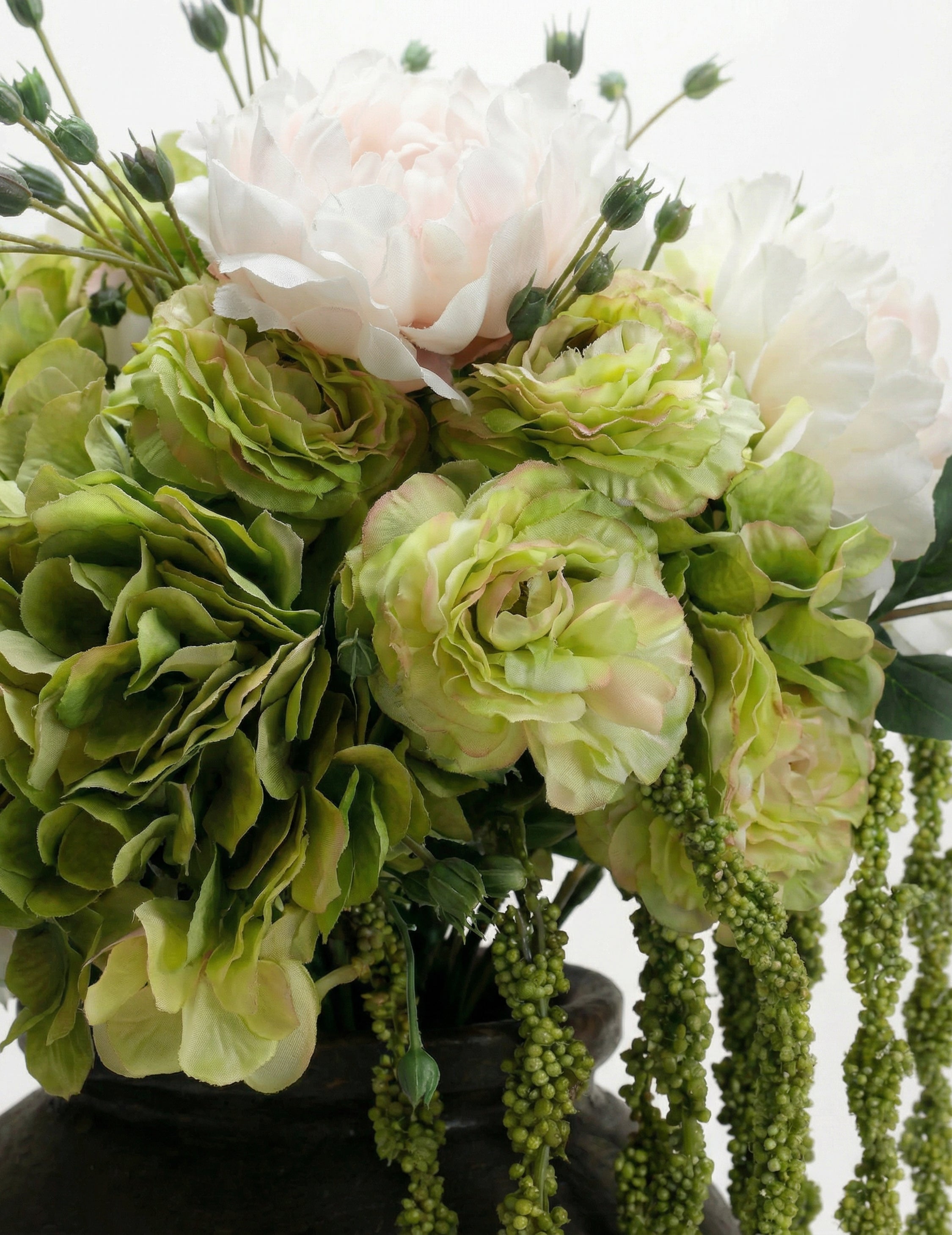 Kunstblumen-Strauß Moss & Blush