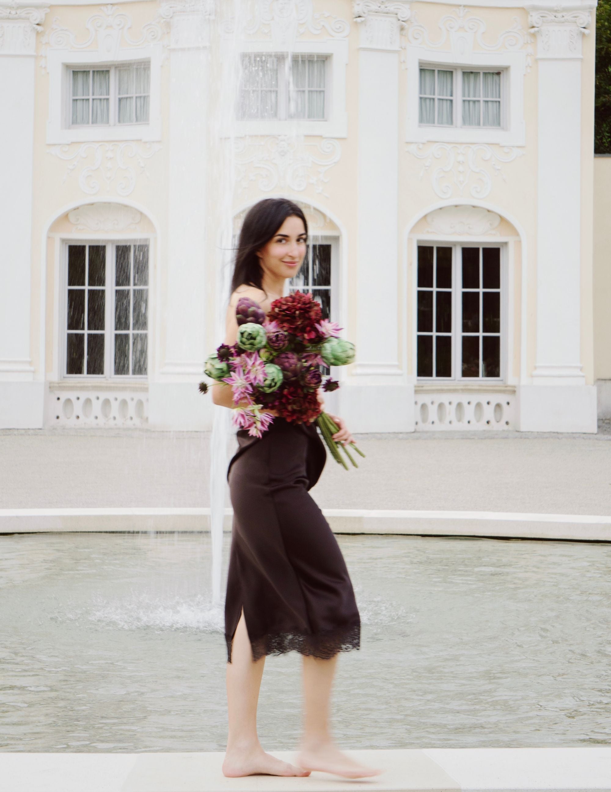 Kunstblumen-Strauß Velvet Harvest