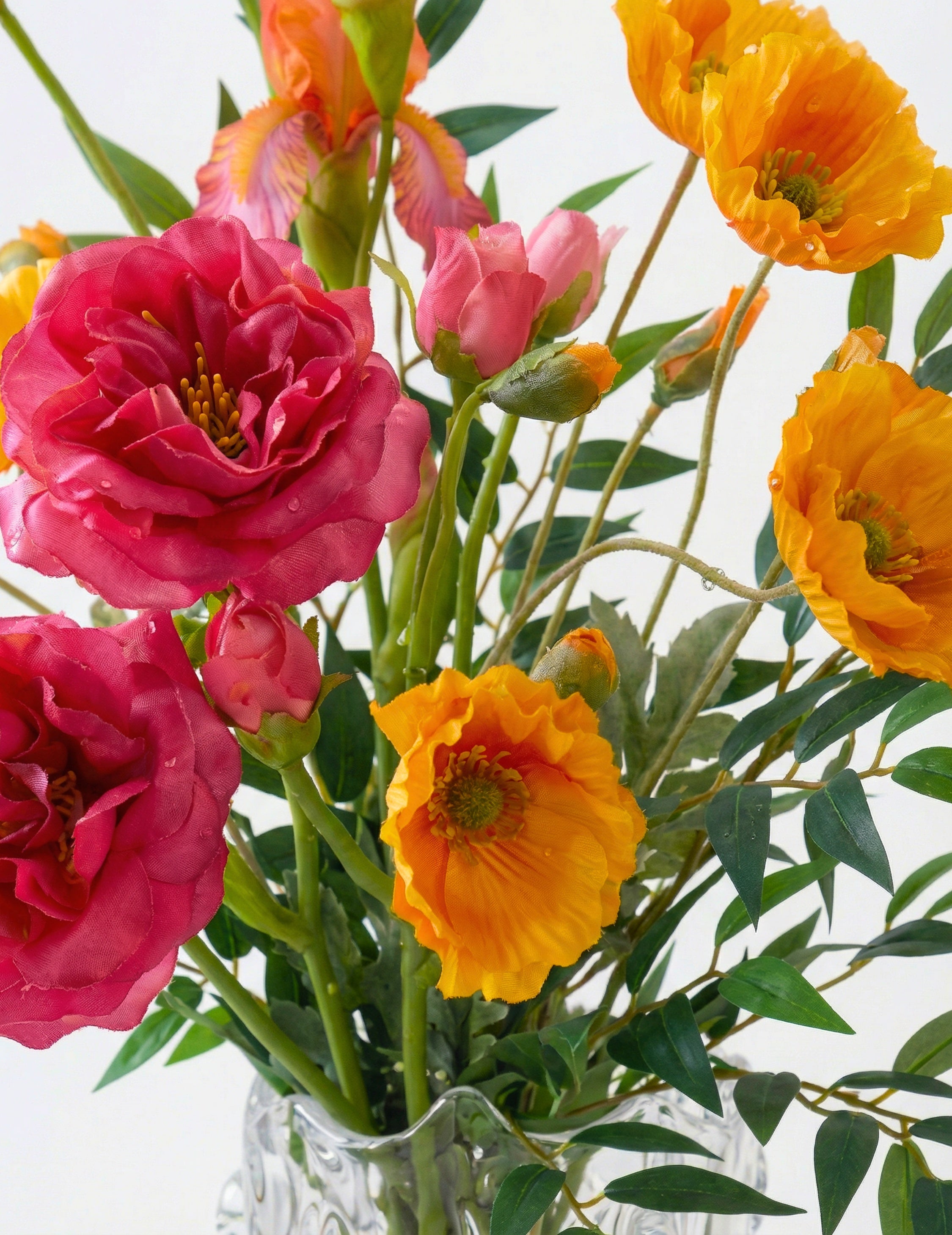 Kunstblumen-Strauß Tangerine Tango