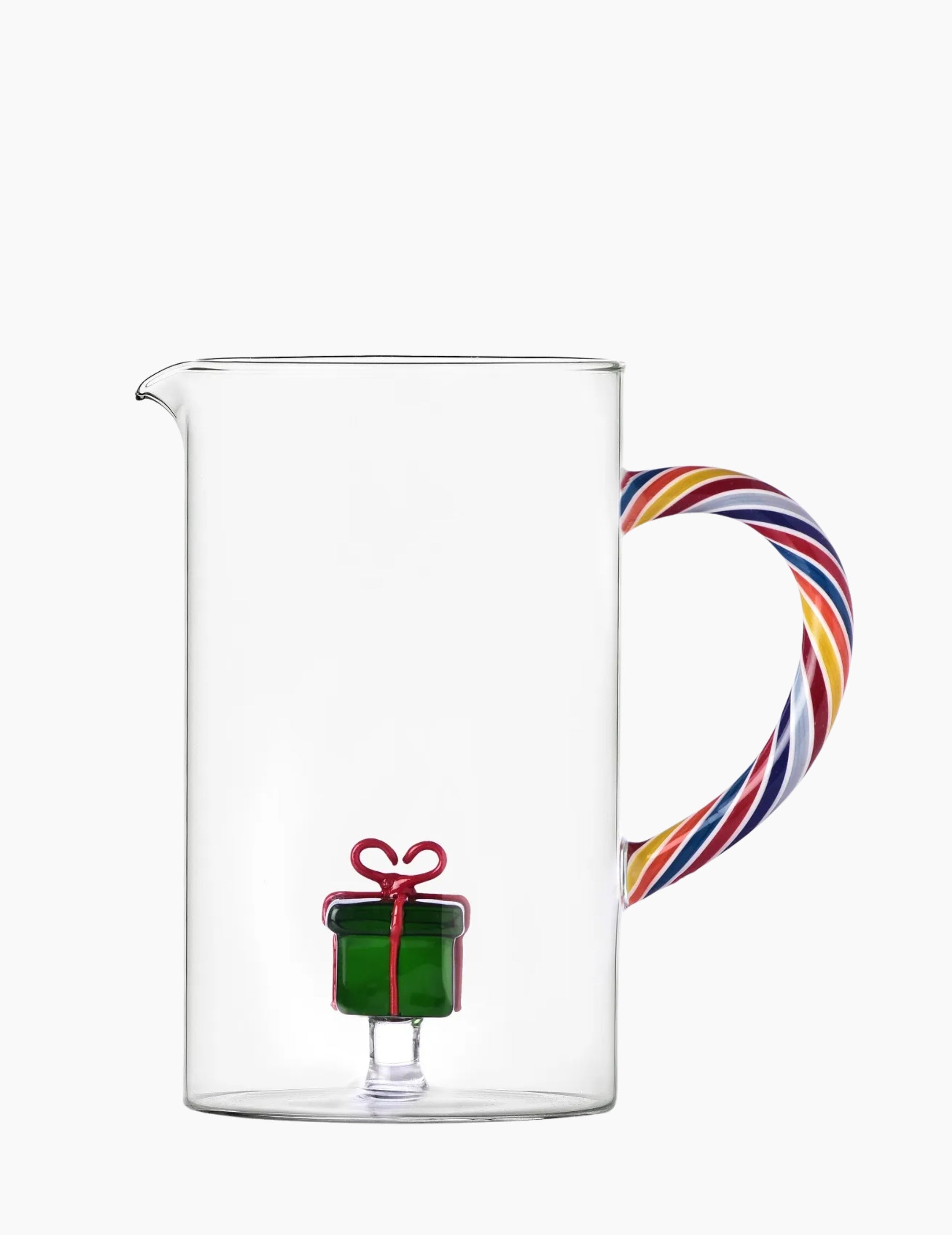 Wasserkrug Nutcracker Coloured Handle and Green Gift