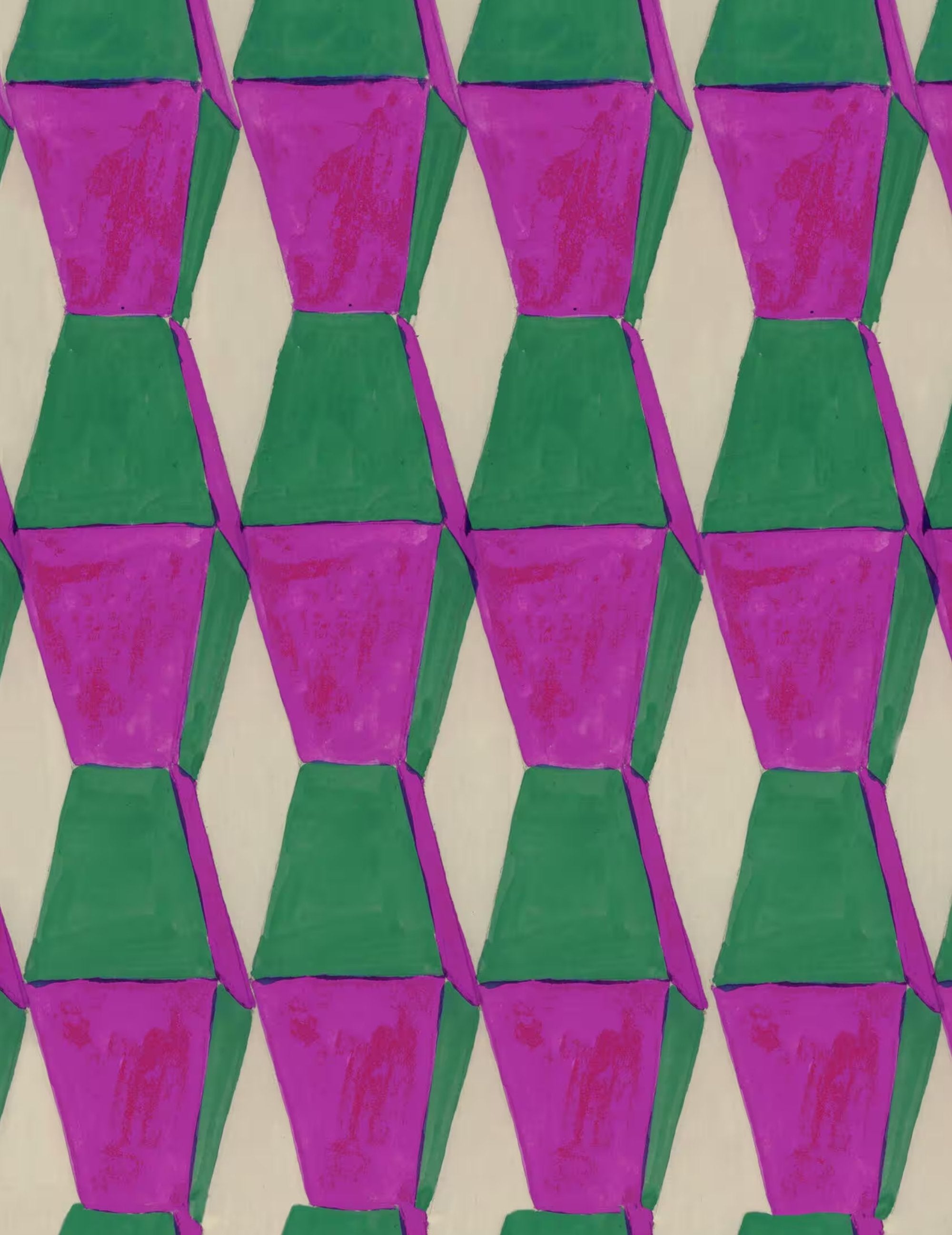 Wandtapete Endless Violet