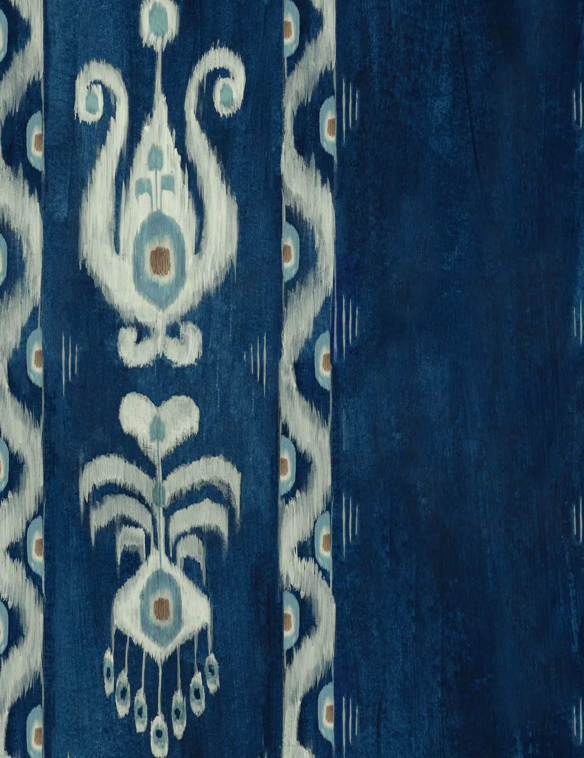 Wandtapete Kiraly Indigo