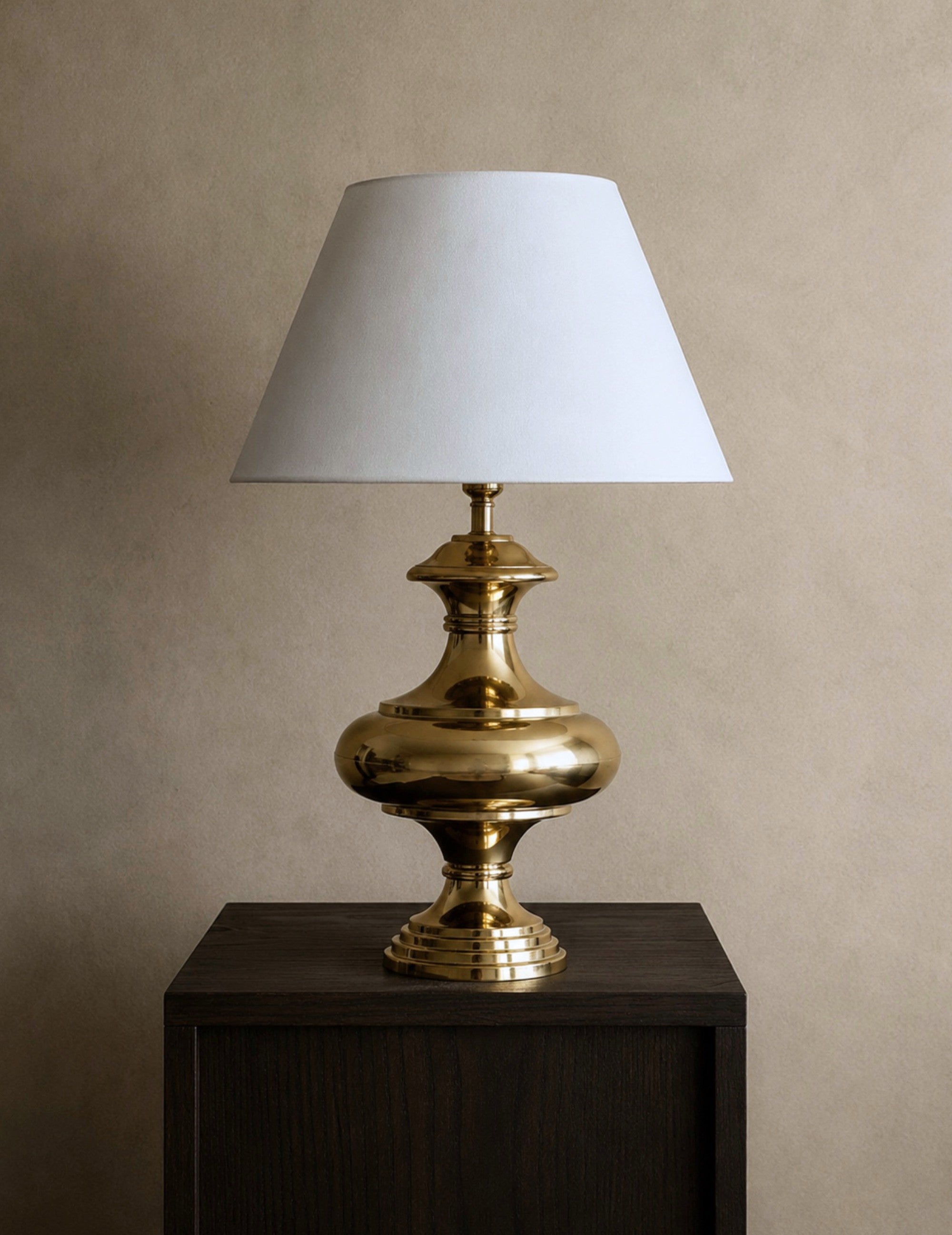Lampenfuß Retro Metall Gold